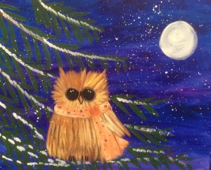 The Owly Winter Picture